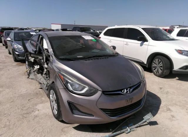 hyundai elantra 2016 5npdh4ae4gh766841