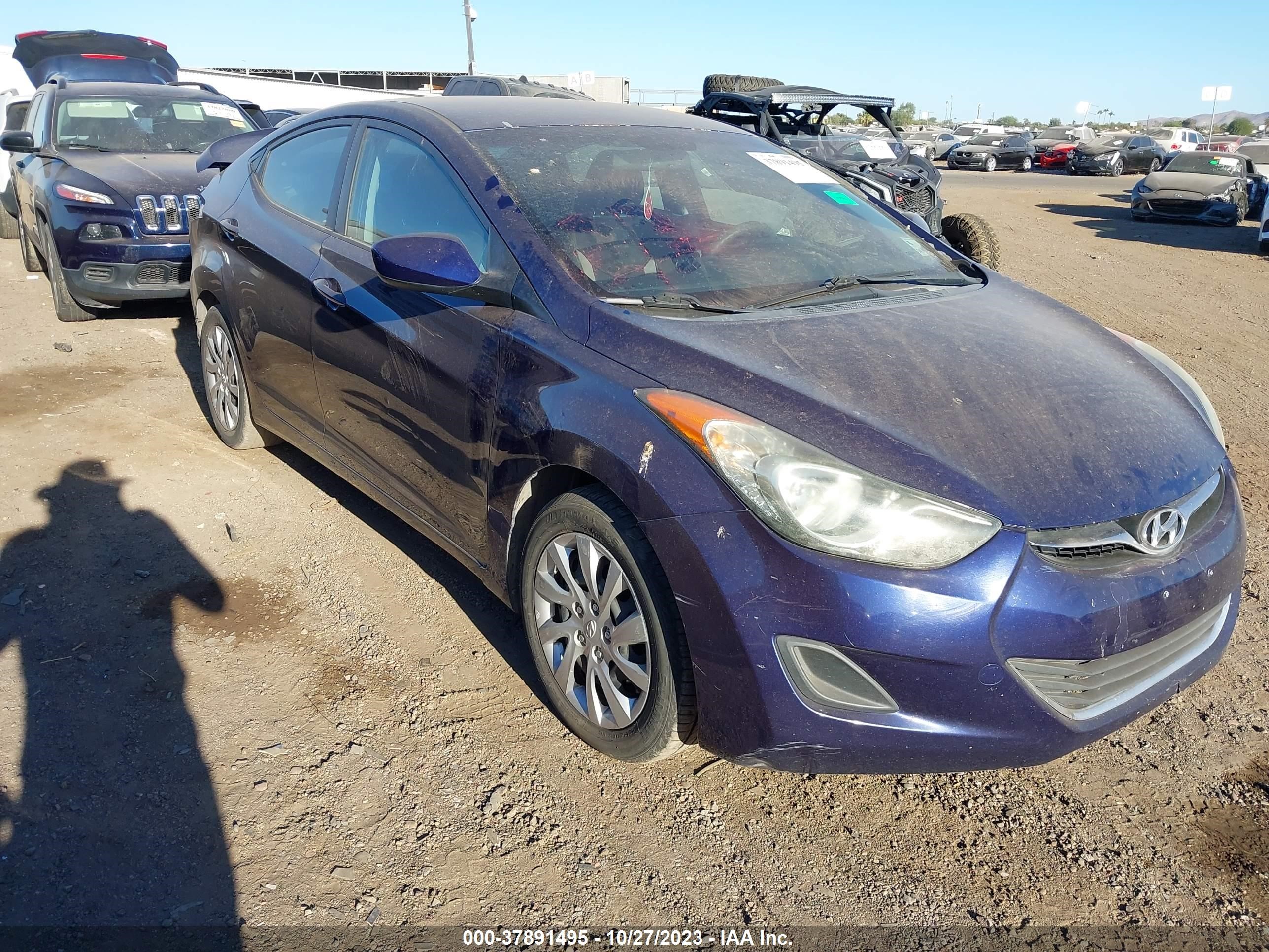 hyundai elantra 2011 5npdh4ae5bh044156