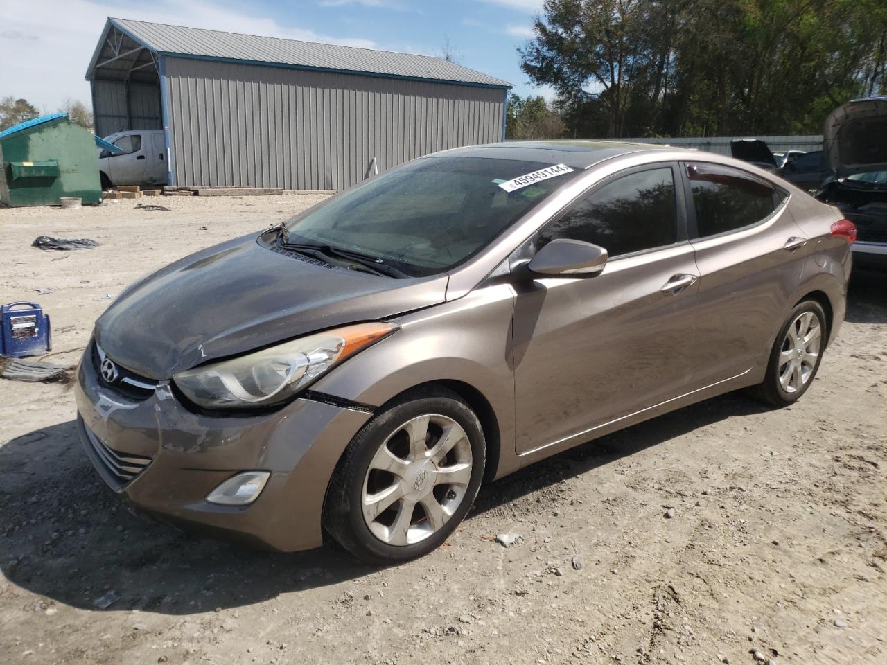 hyundai elantra 2012 5npdh4ae5ch148759