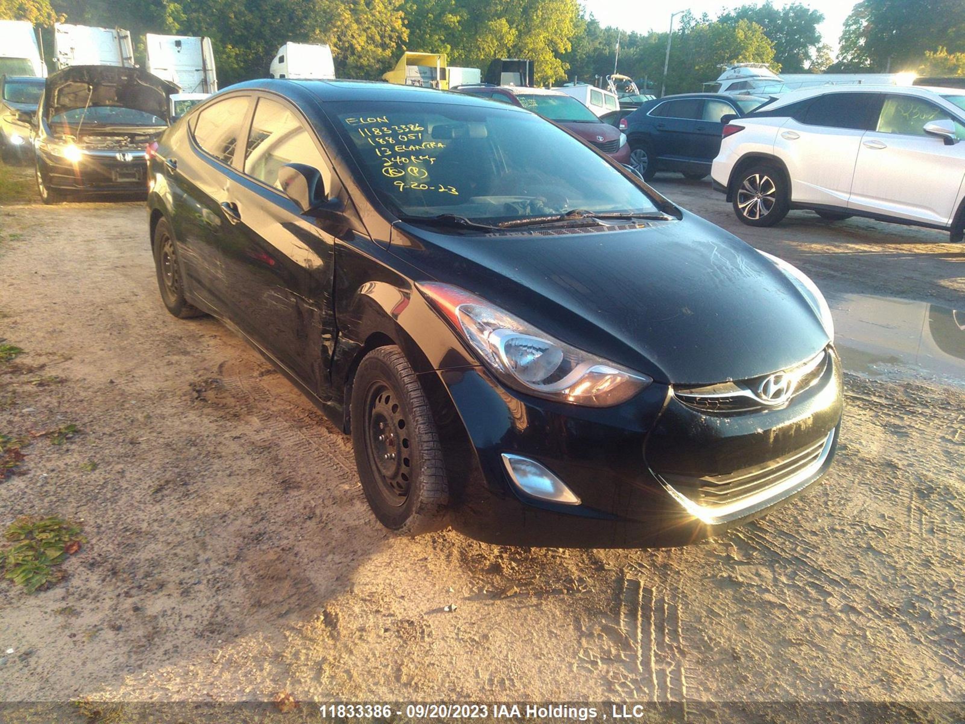 hyundai elantra 2013 5npdh4ae5dh188051