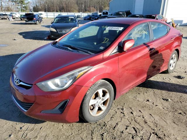 hyundai elantra se 2014 5npdh4ae5eh509541