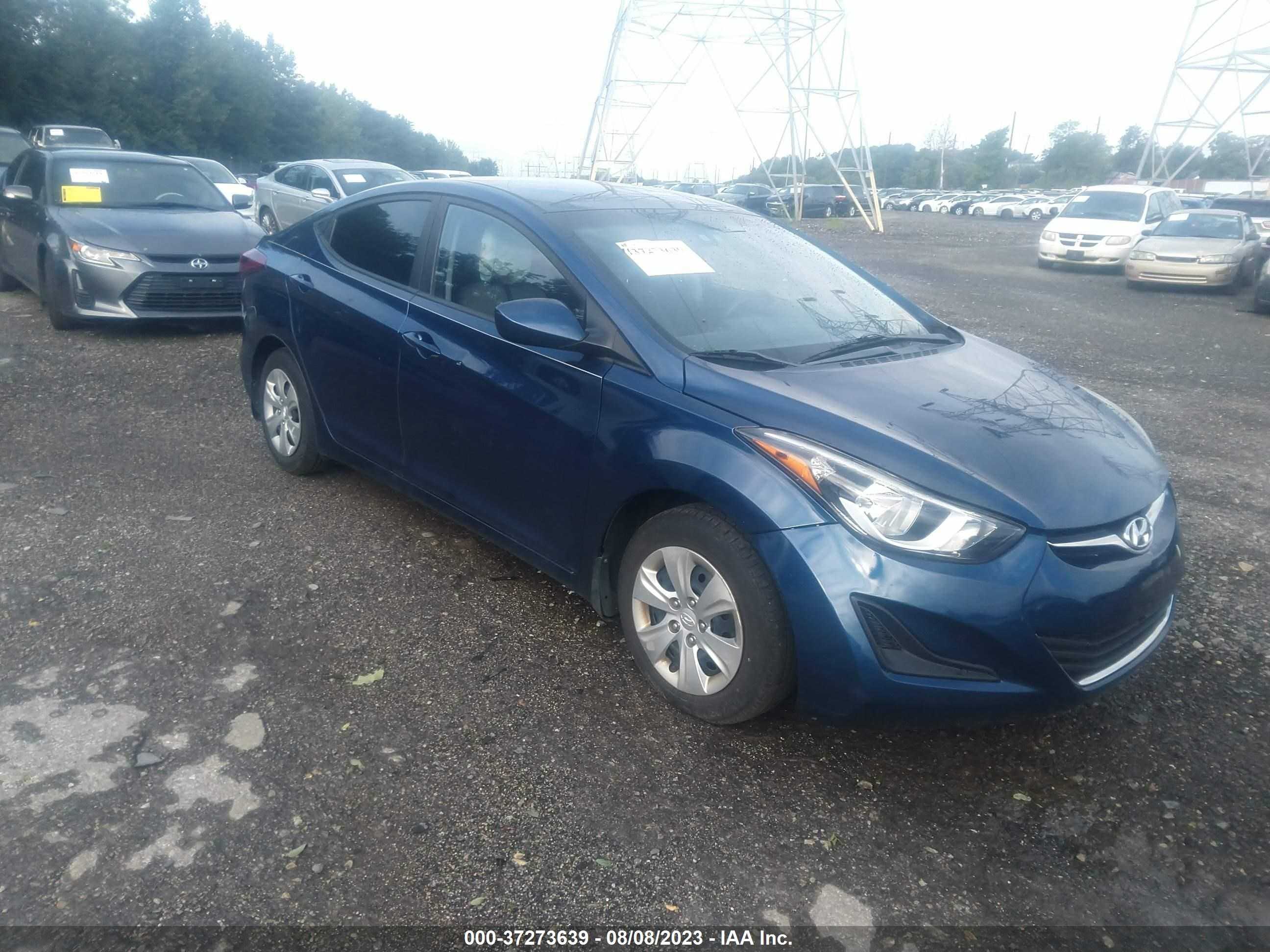 hyundai elantra 2016 5npdh4ae5gh665498