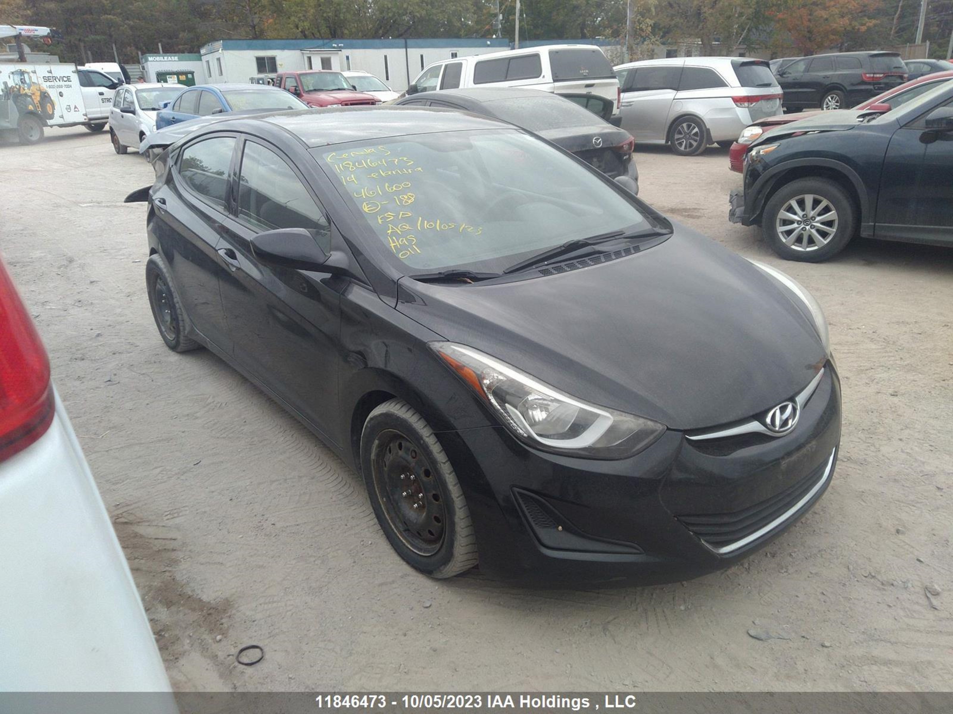 hyundai elantra 2014 5npdh4ae6eh461600