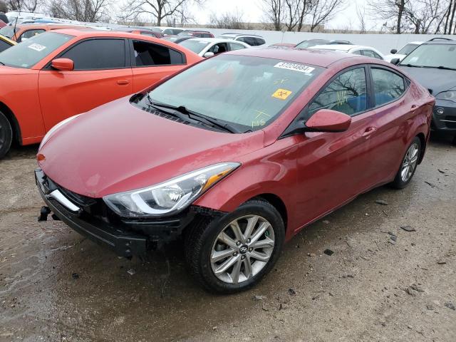 hyundai elantra 2014 5npdh4ae6eh476646