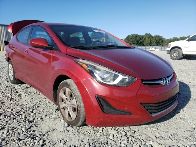 hyundai elantra se 2016 5npdh4ae6gh691821