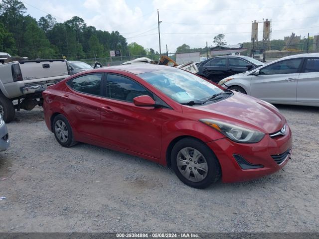 hyundai elantra 2016 5npdh4ae6gh753203