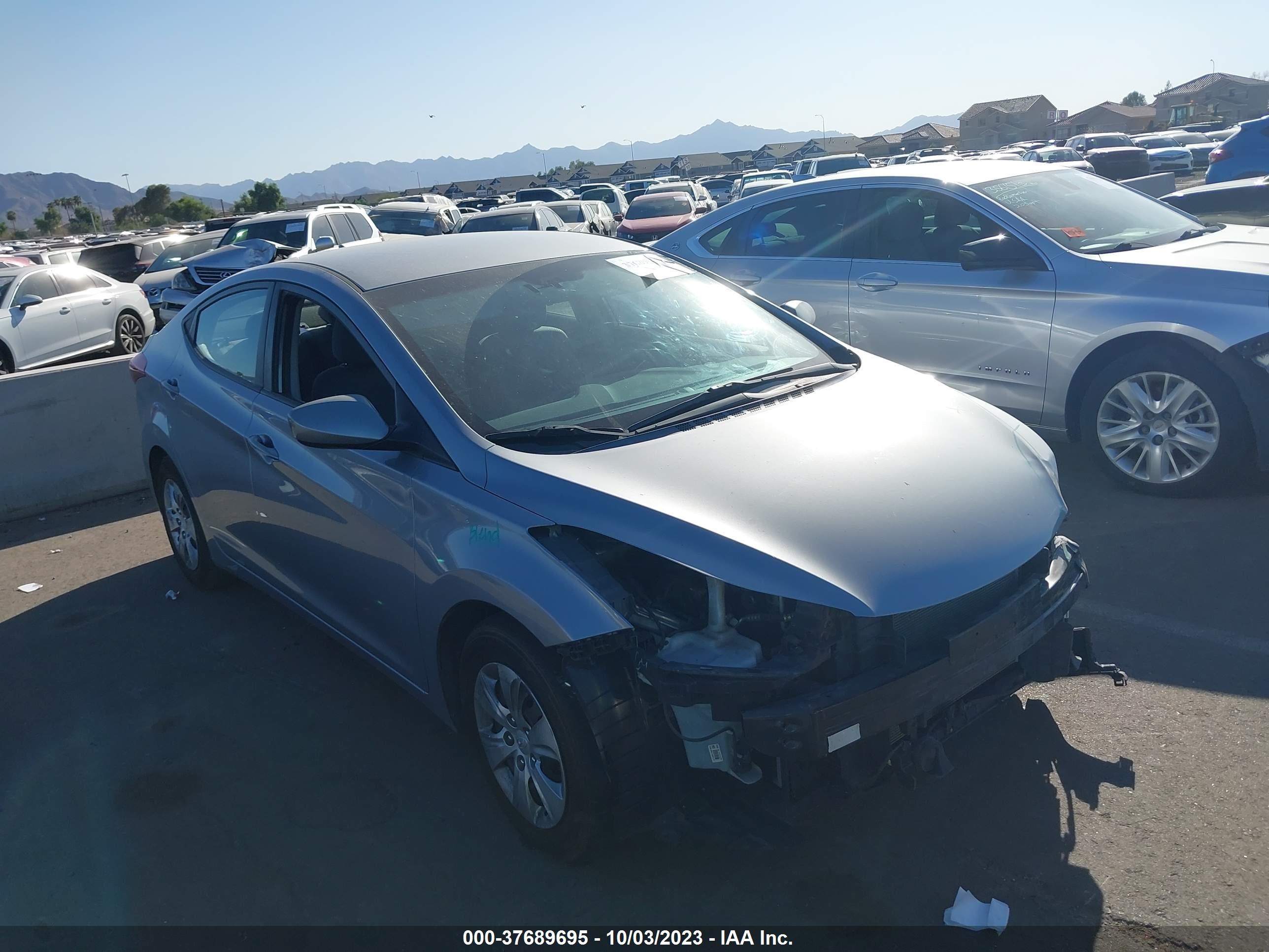 hyundai elantra 2016 5npdh4ae6gh769059