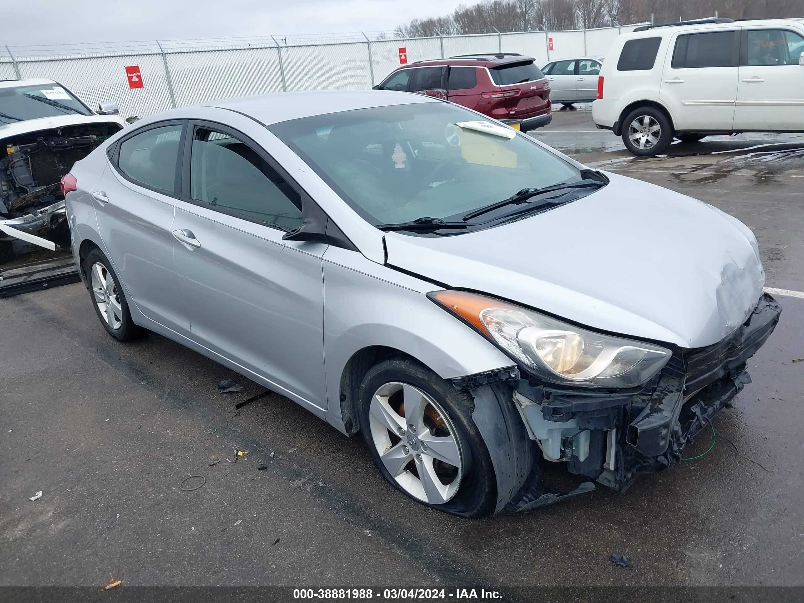 hyundai elantra 2013 5npdh4ae7dh264787