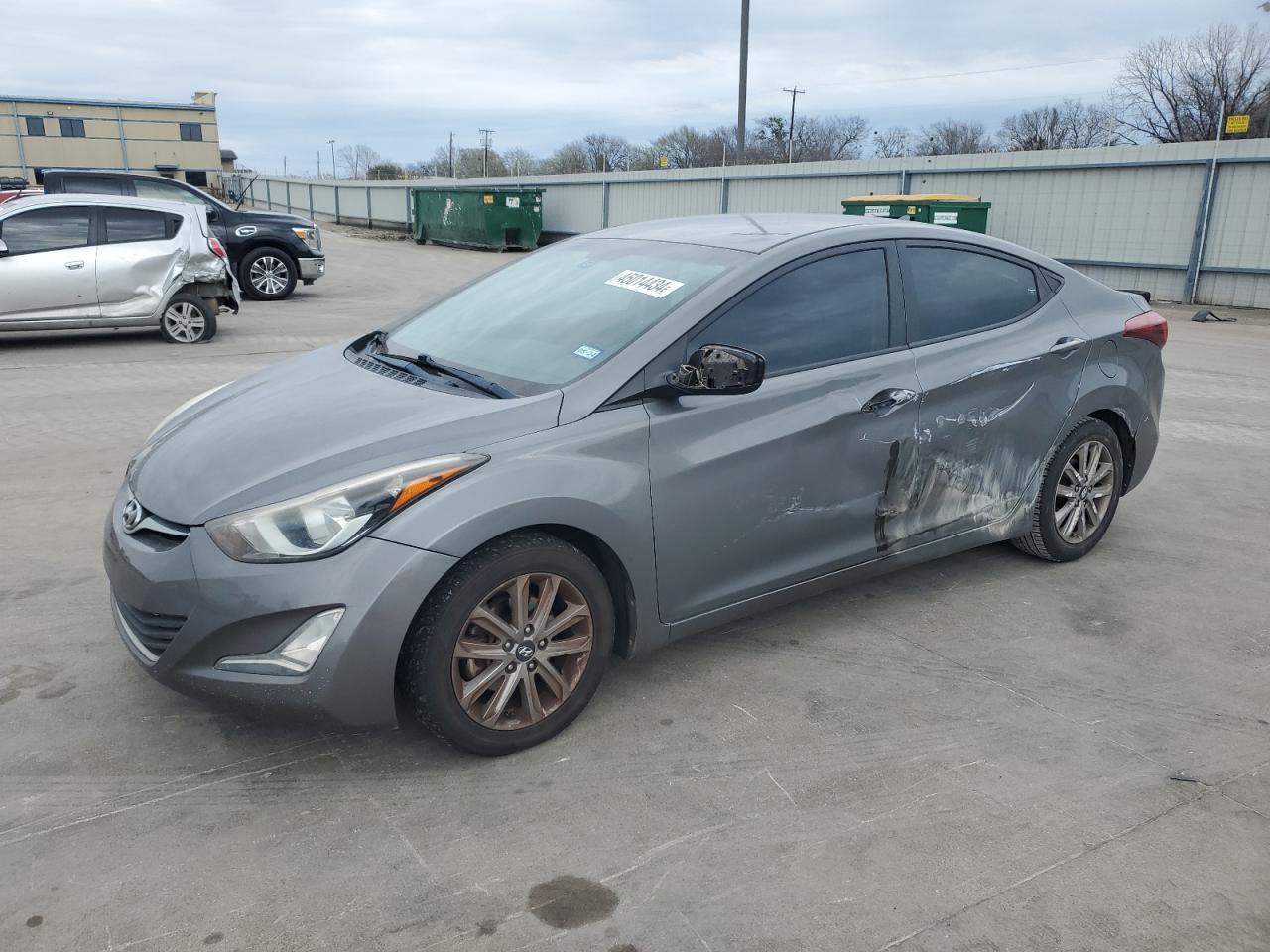 hyundai elantra 2014 5npdh4ae7eh502901