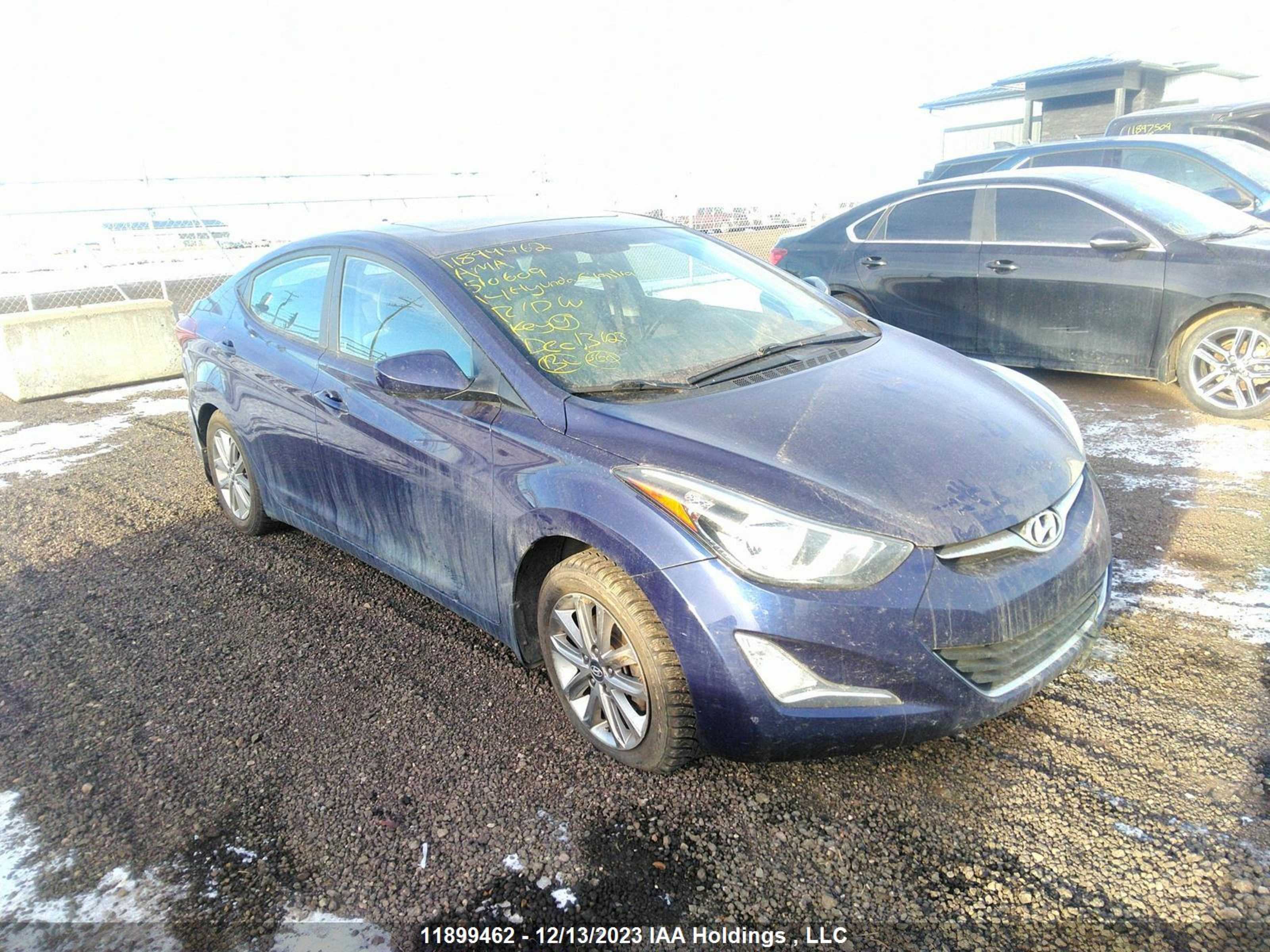 hyundai elantra 2014 5npdh4ae7eh510609