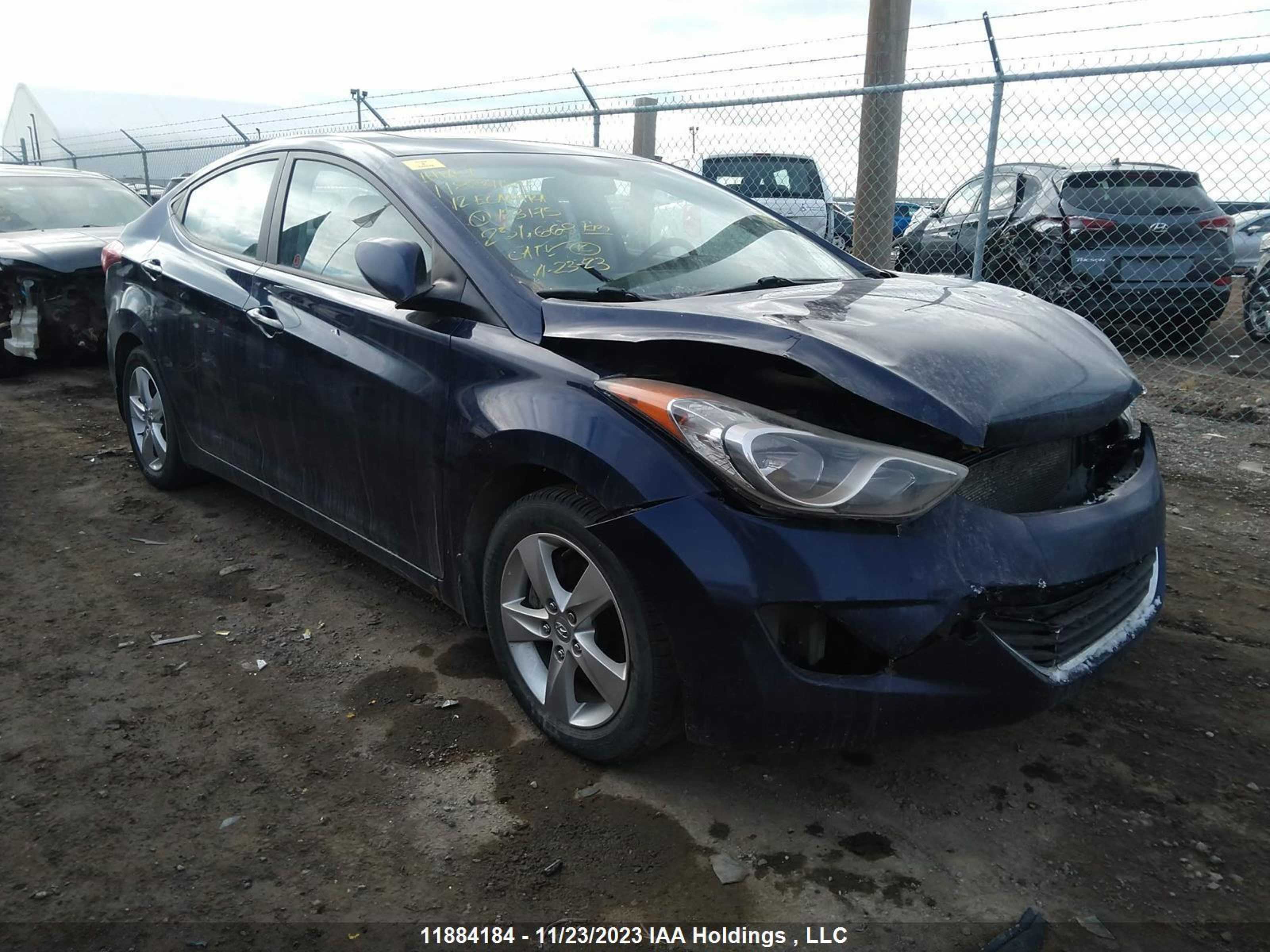 hyundai elantra 2012 5npdh4ae8ch123175