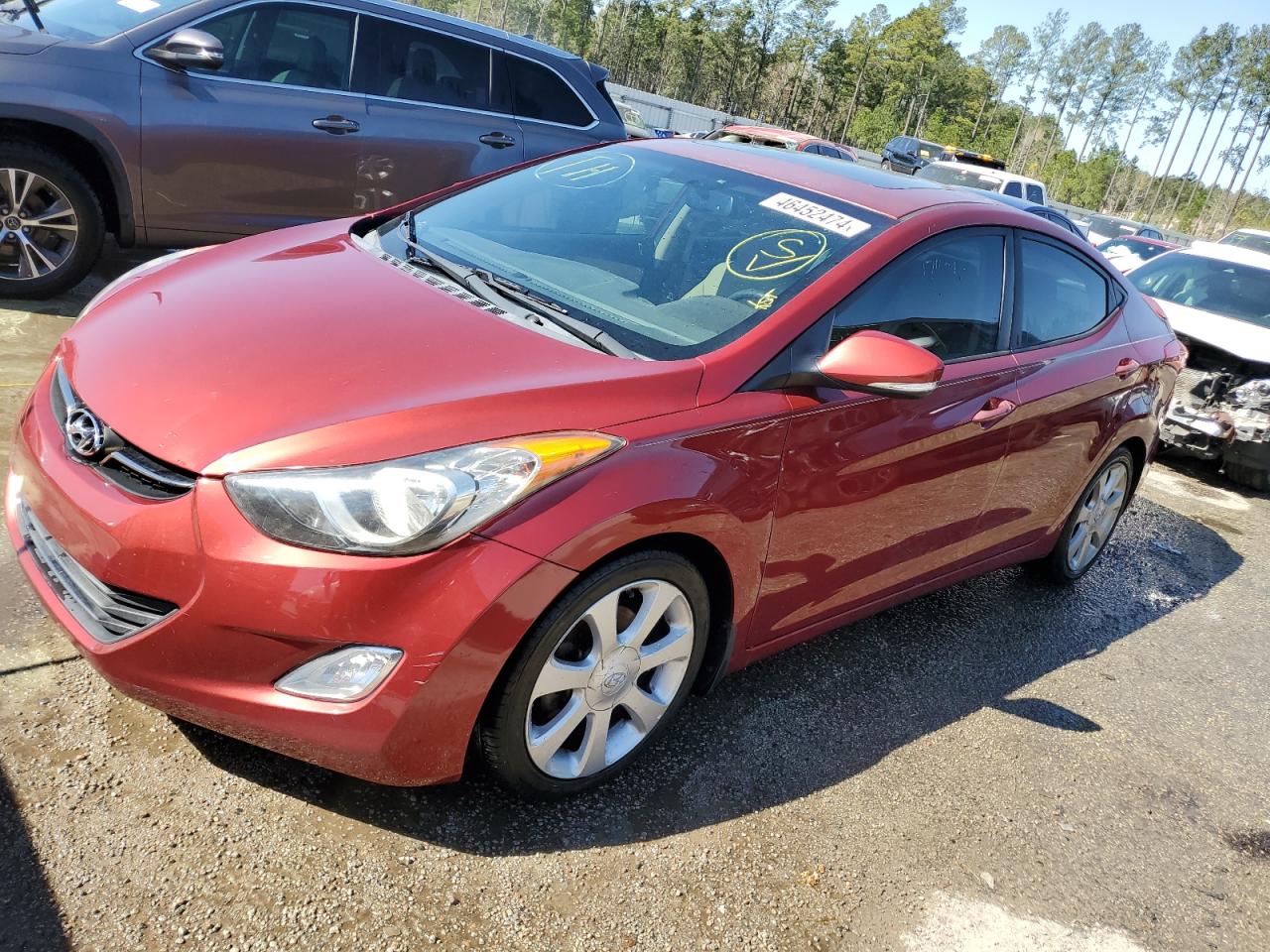 hyundai elantra 2013 5npdh4ae8dh287365