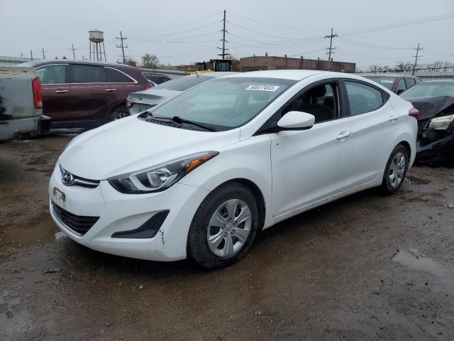 hyundai elantra se 2016 5npdh4ae8gh785991