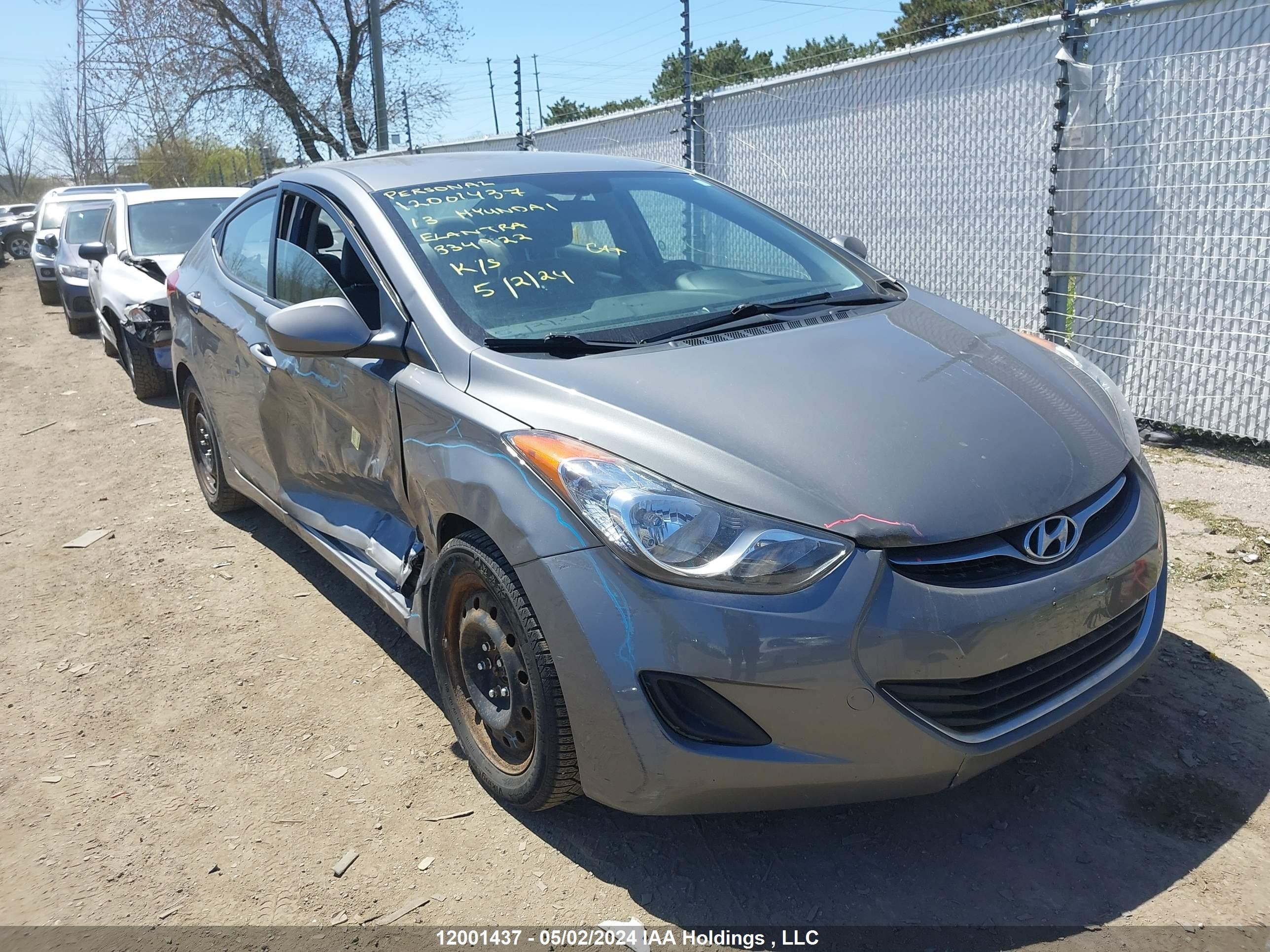 hyundai elantra 2013 5npdh4ae9dh334922