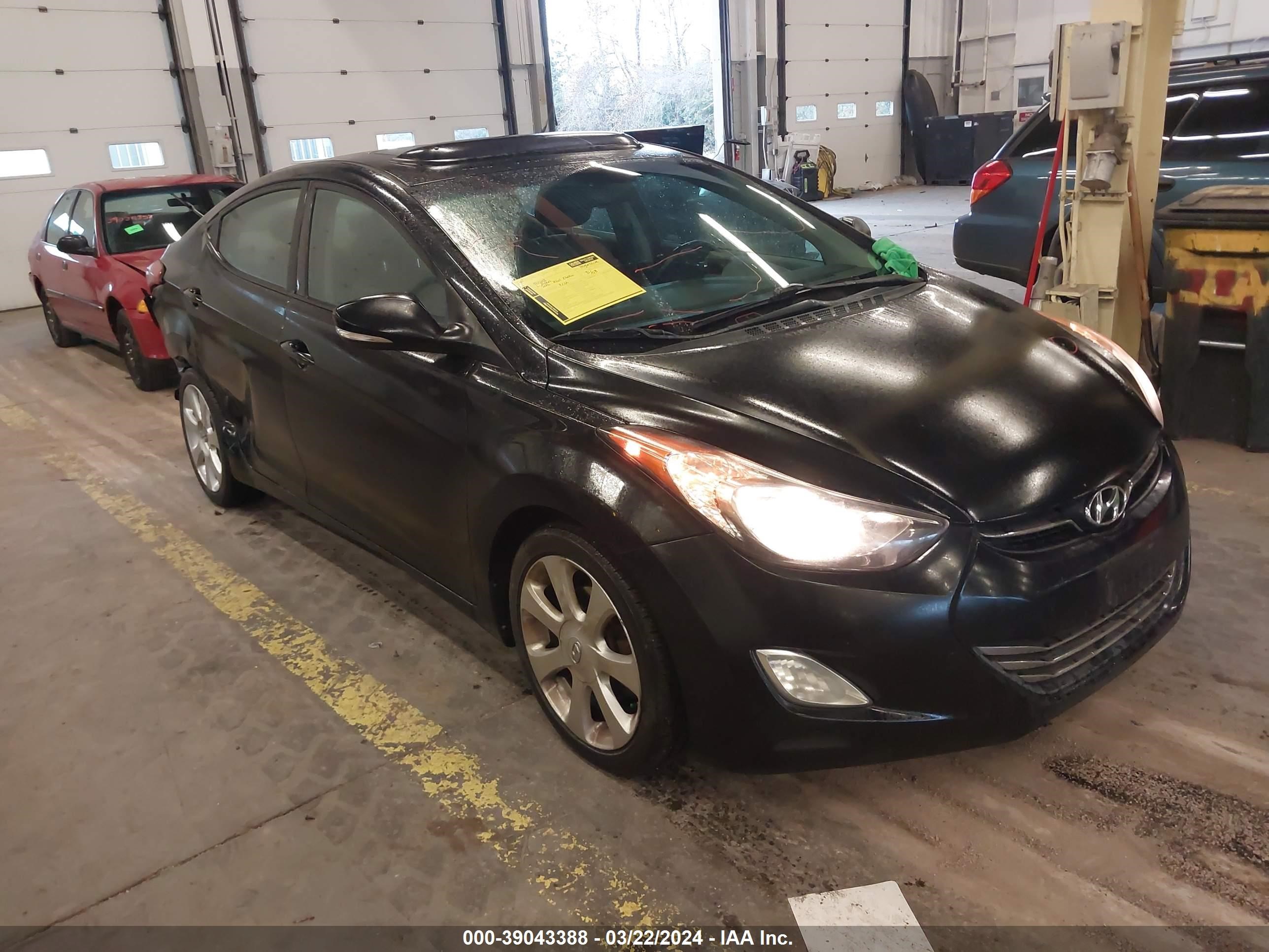 hyundai elantra 2013 5npdh4ae9dh434552