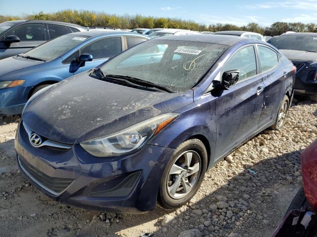 hyundai elantra se 2014 5npdh4ae9eh468315