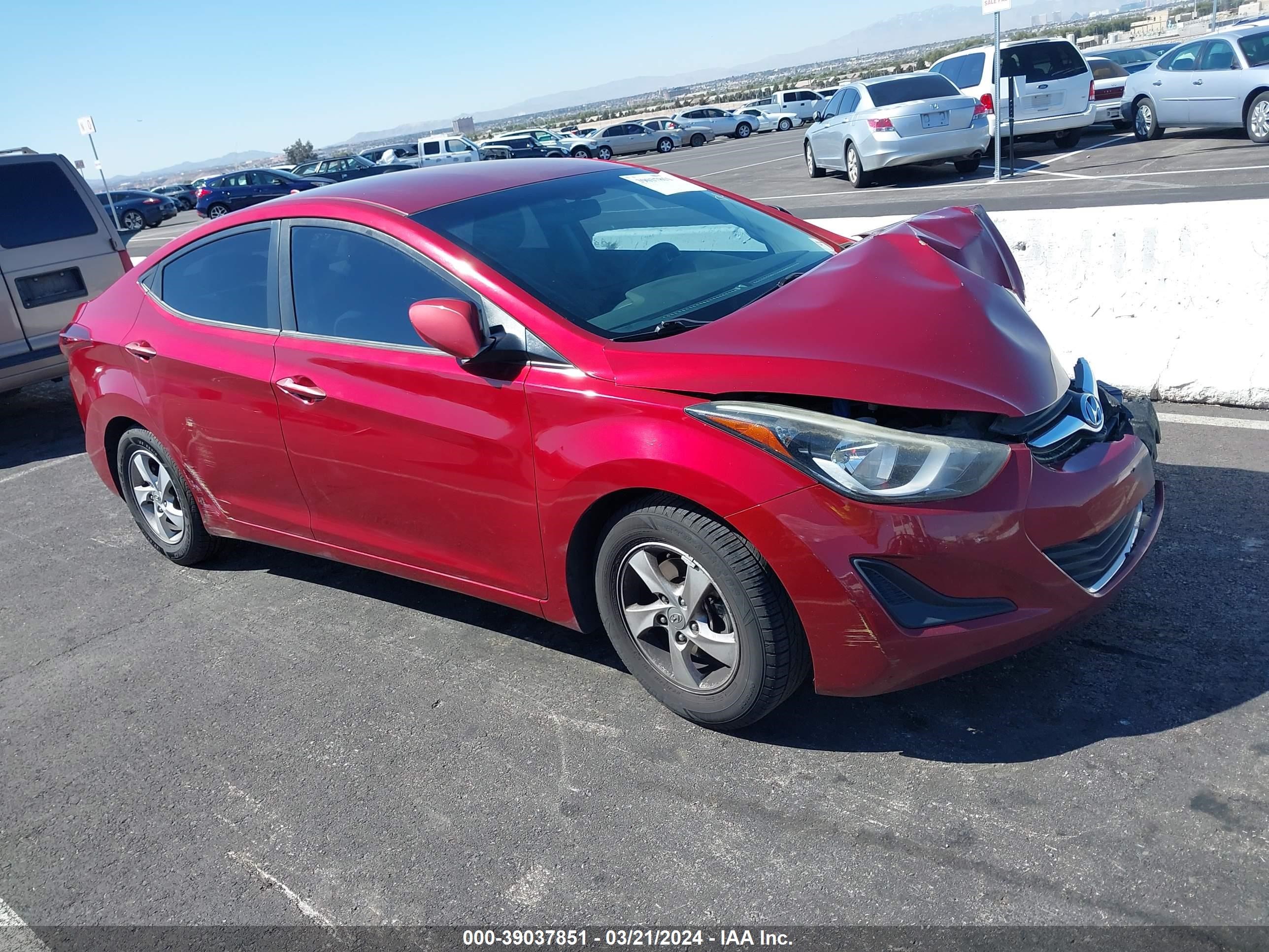 hyundai elantra 2014 5npdh4ae9eh534698