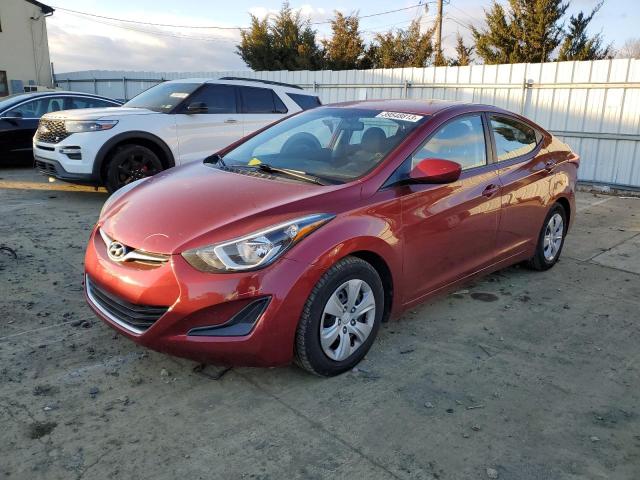 hyundai elantra se 2016 5npdh4ae9gh699394