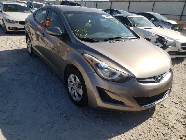 hyundai elantra se 2016 5npdh4ae9gh784543