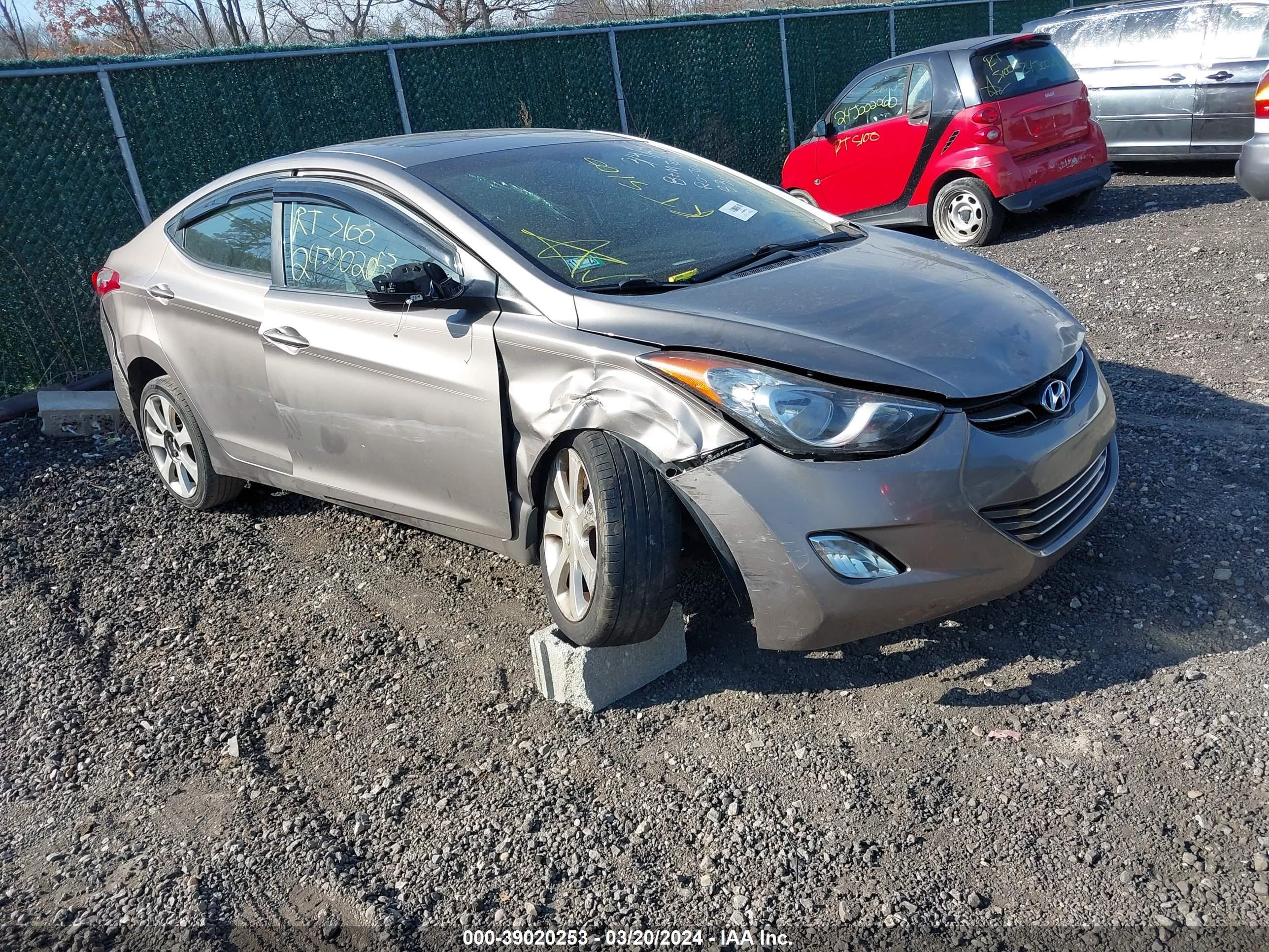 hyundai elantra 2012 5npdh4aexch148773