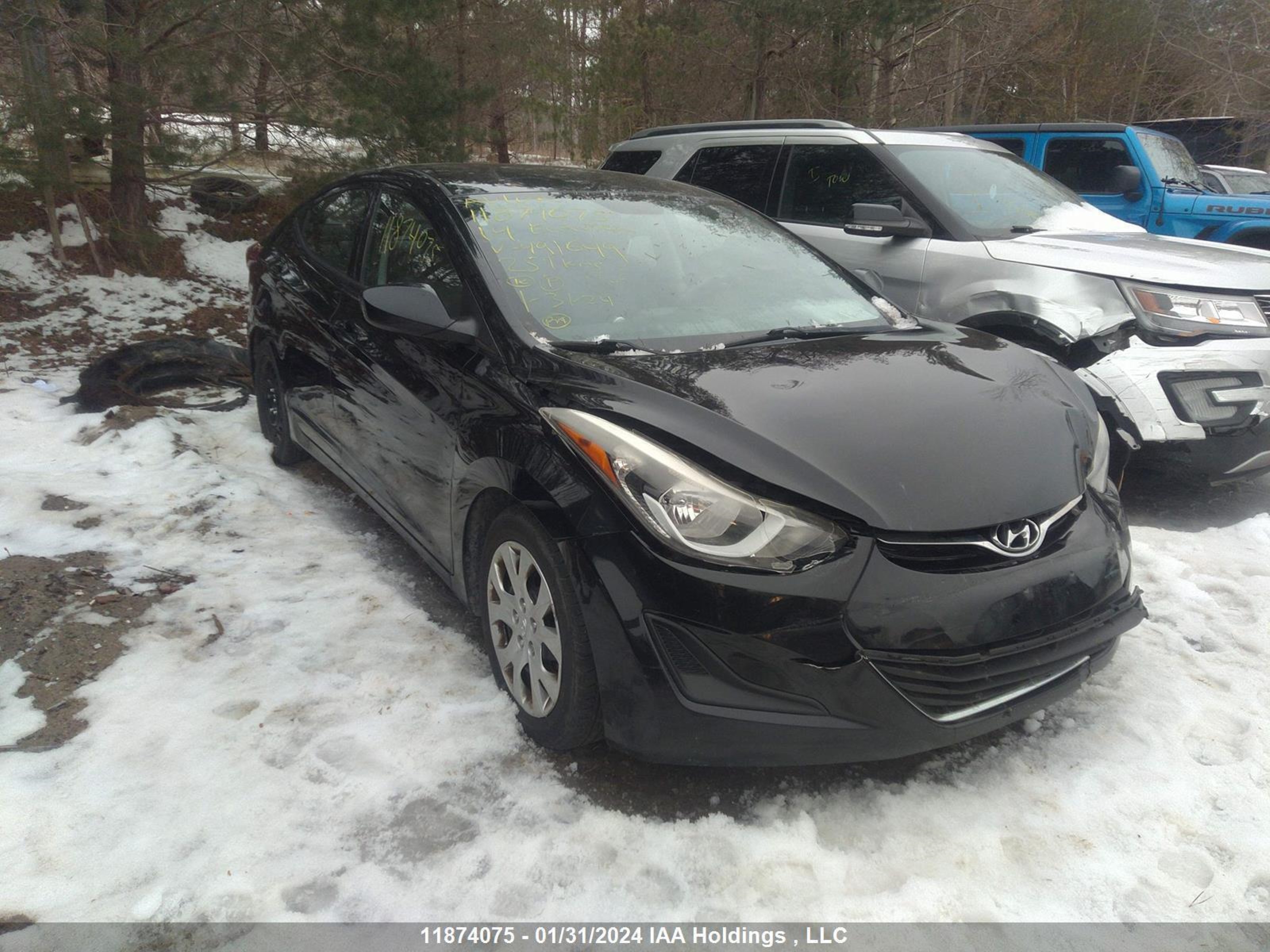 hyundai elantra 2014 5npdh4aexeh491649