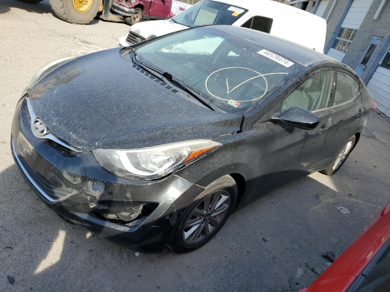 hyundai elantra 2014 5npdh4aexeh532359