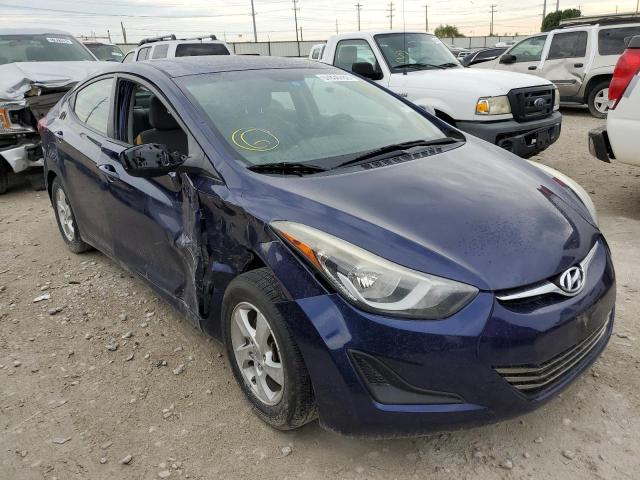 hyundai elantra se 2014 5npdh4aexeh534239