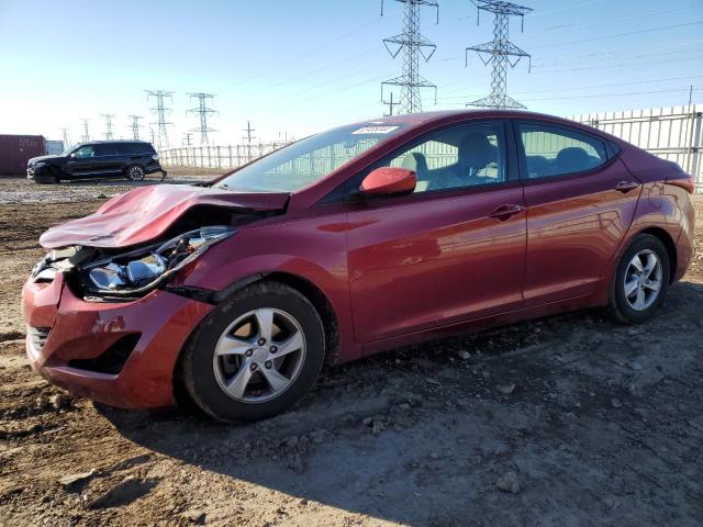 hyundai elantra se 2014 5npdh4aexeh540073