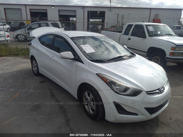 hyundai elantra 2015 5npdh4aexfh591557