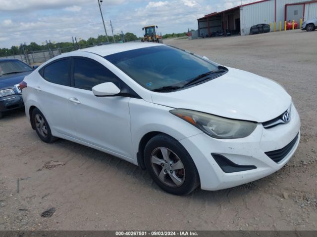 hyundai elantra 2015 5npdh4aexfh597942