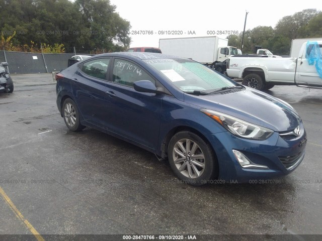 hyundai elantra 2015 5npdh4aexfh606462