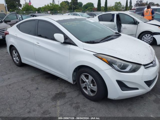 hyundai elantra 2015 5npdh4aexfh615369