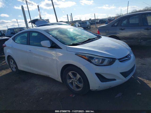 hyundai elantra 2015 5npdh4aexfh640594