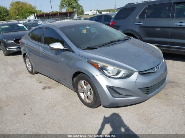 hyundai elantra 2015 5npdh4aexfh650557