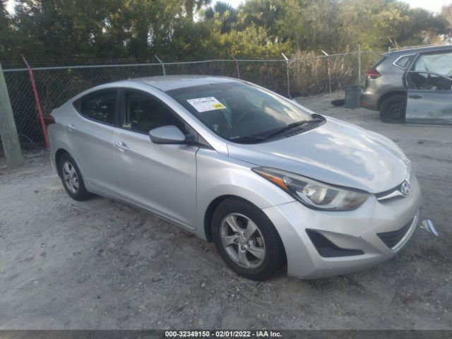 hyundai elantra 2015 5npdh4aexfh650672