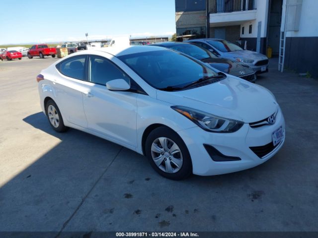 hyundai elantra 2016 5npdh4aexgh685066