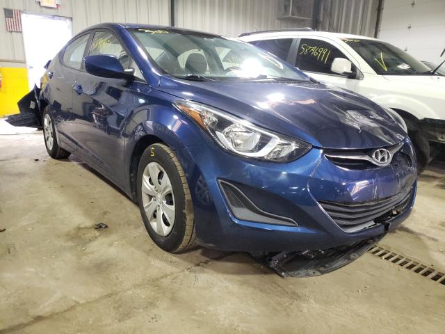 hyundai elantra se 2016 5npdh4aexgh737537