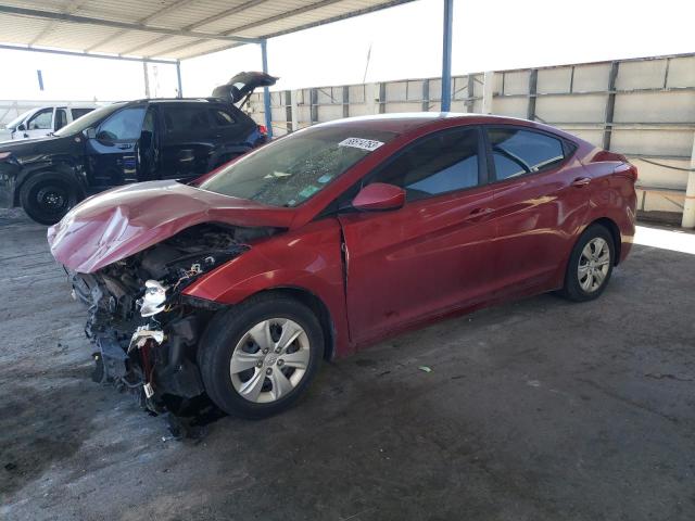 hyundai elantra se 2016 5npdh4aexgh759764