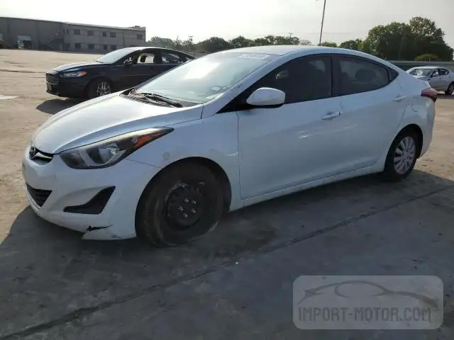 hyundai elantra 2016 5npdh4aexgh765838