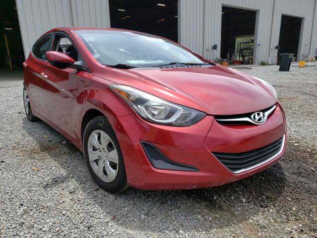 hyundai elantra se 2016 5npdh4aexgh774491