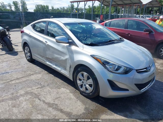 hyundai elantra 2016 5npdh4aexgh787256