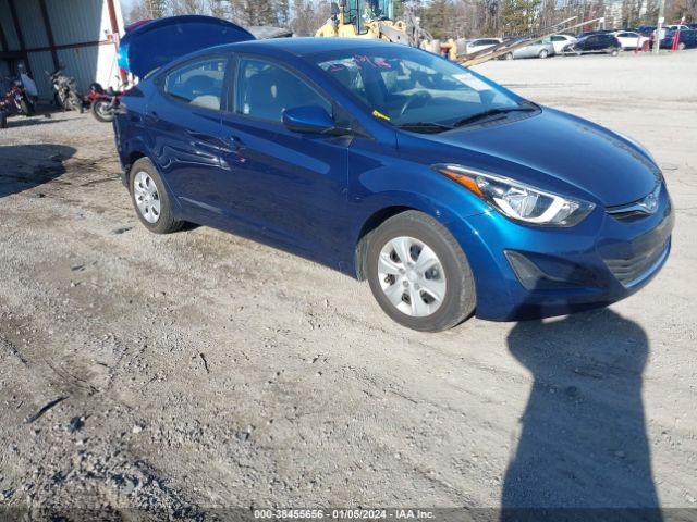 hyundai elantra 2016 5npdh4aexgh789461