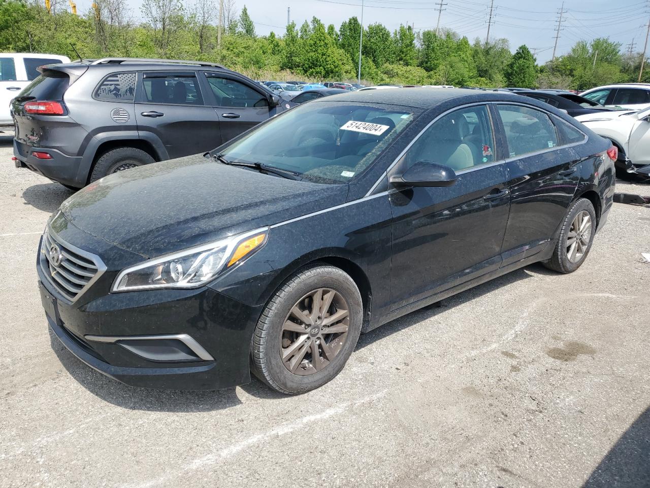 hyundai sonata se 2016 5npe24af4gh353638