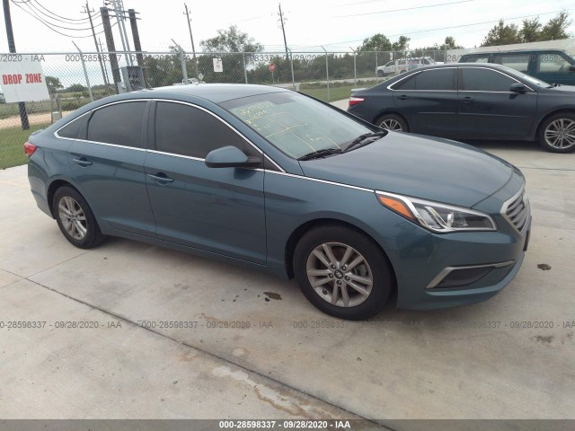 hyundai sonata se 2016 5npe24af8gh398761