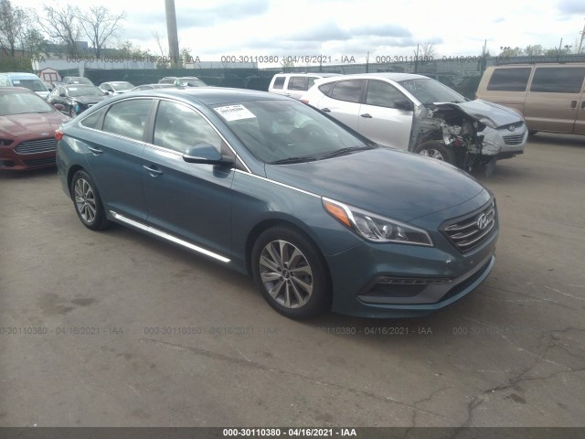 hyundai sonata 2015 5npe34afxfh105907