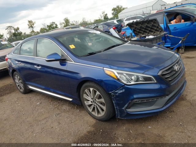 hyundai sonata 2015 5npe34afxfh109567