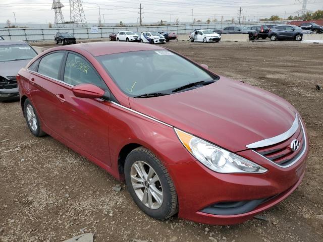 hyundai sonata gls 2014 5npeb4ac0eh867442