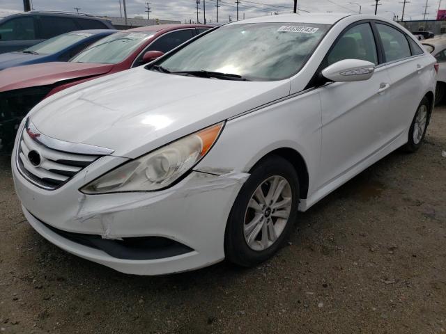 hyundai sonata gls 2014 5npeb4ac0eh886489