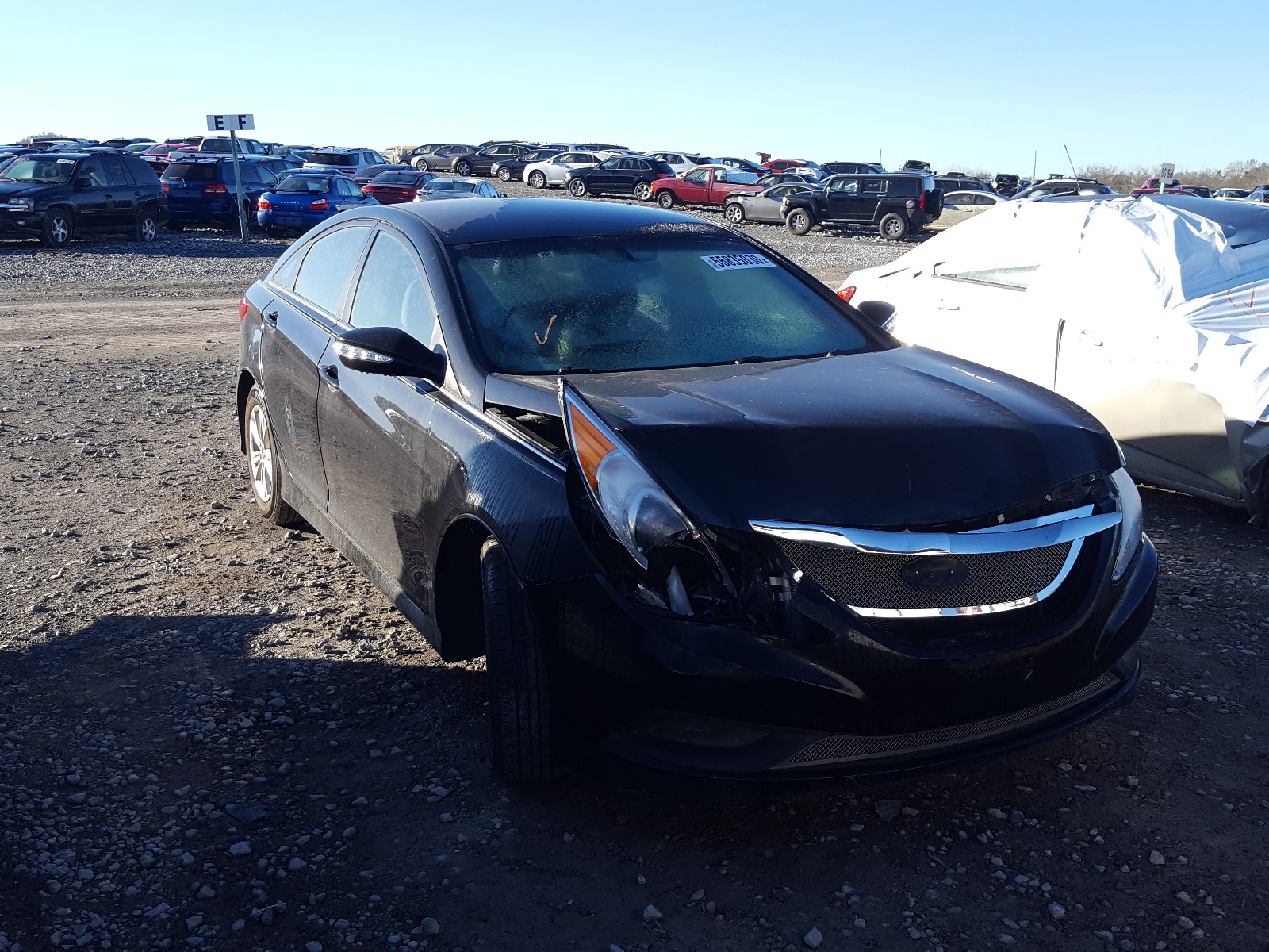 hyundai sonata gls 2014 5npeb4ac0eh947923