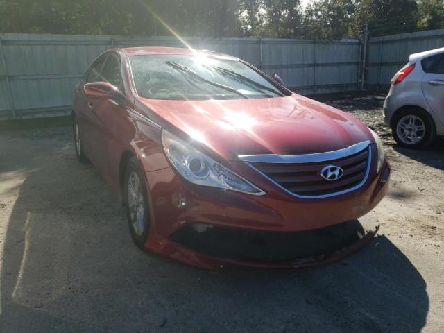 hyundai sonata gls 2014 5npeb4ac3eh846987